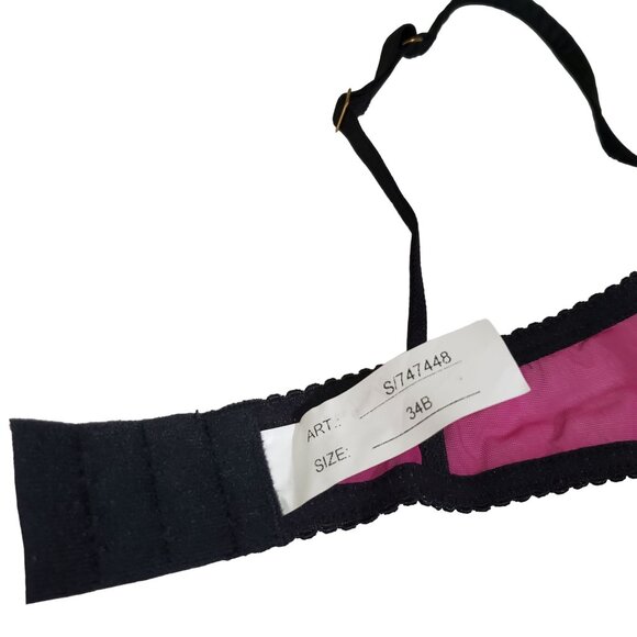 Pussycat Dolls by Robin Antin Shhh womens intimate Set size small bra 34 B nwt - Picture 8 of 13